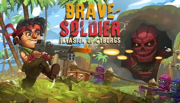 勇敢士兵：赛博人入侵（Brave Soldier - Invasion of Cyborgs） 游戏封面