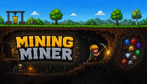 采矿矿工（Mining Miner） 游戏封面