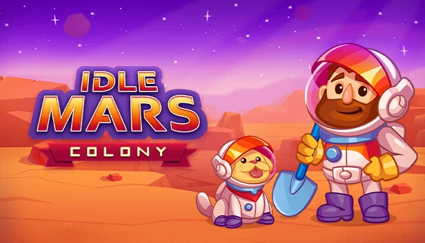 Idle Mars - 殖民地模拟器与农场大亨（Idle Mars -  Colony Simulator and Farming Tycoon） 游戏封面
