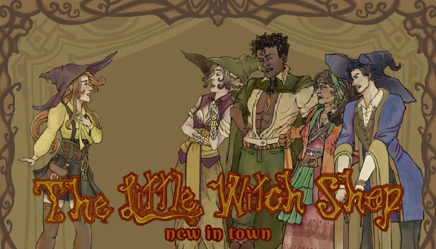 小魔女商店：初来乍到（The Little Witch Shop: New in Town） 游戏封面