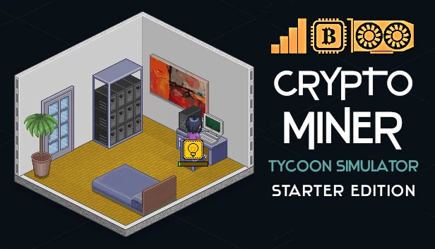 加密货币矿工大亨模拟器 初始版（Crypto Miner Tycoon Simulator Starter Edition） 游戏封面