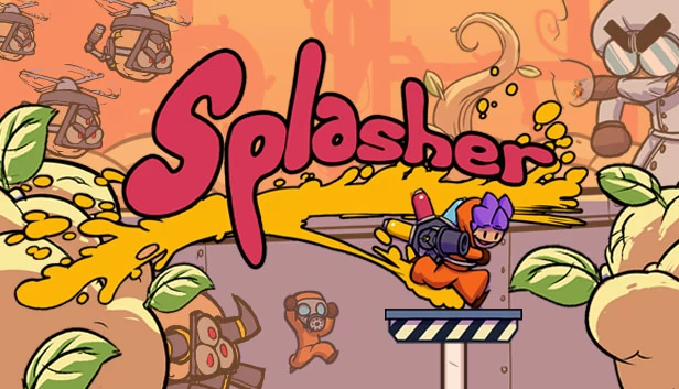 喷射侠（Splasher） 游戏封面