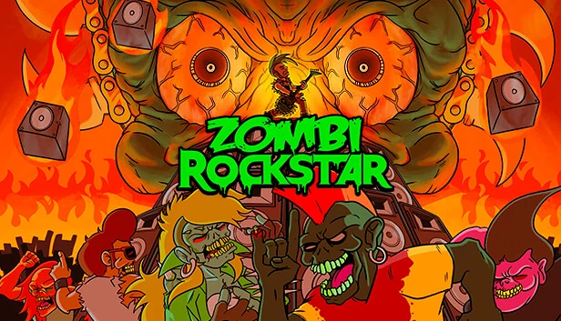 僵尸摇滚明星（ZOMBI ROCKSTAR） 游戏封面