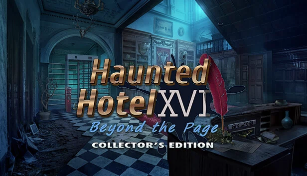 幽魂酒店16：超越书页 收藏版（Haunted Hotel XVI: Beyond the Page Collector's Edition） 游戏封面