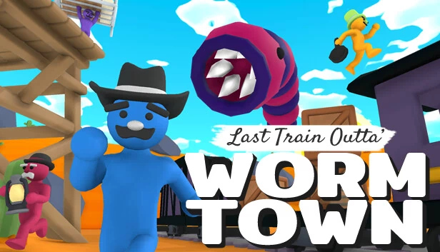末日列车：逃离蠕虫镇（Last Train Outta' Wormtown） 游戏封面