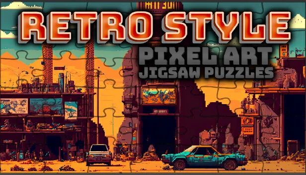 复古风格 - 像素艺术拼图（Retro Style - Pixel Art Jigsaw Puzzles） 游戏封面