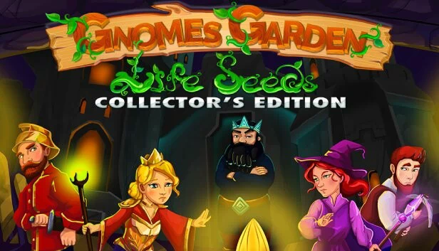 花园 gnome：生命种子 收藏版（Gnomes Garden Lifeseeds Collector's Edition） 游戏封面