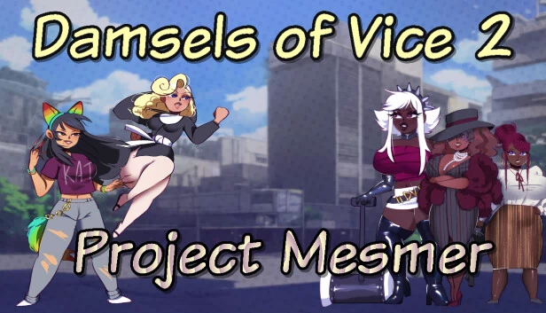 罪恶女警2：魅惑计划（Damsels of Vice 2: Project Mesmer） 游戏封面