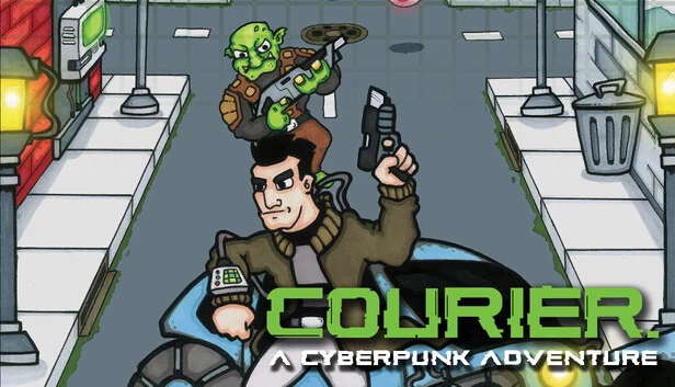 信使：赛博朋克冒险（Courier: A Cyberpunk Adventure） 游戏封面