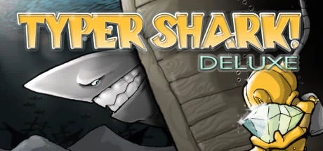 Typer鲨鱼!豪华版（Typer Shark! Deluxe） 游戏封面
