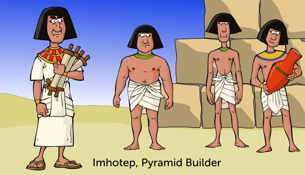 金字塔建造（Imhotep, Pyramid Builder） 游戏封面
