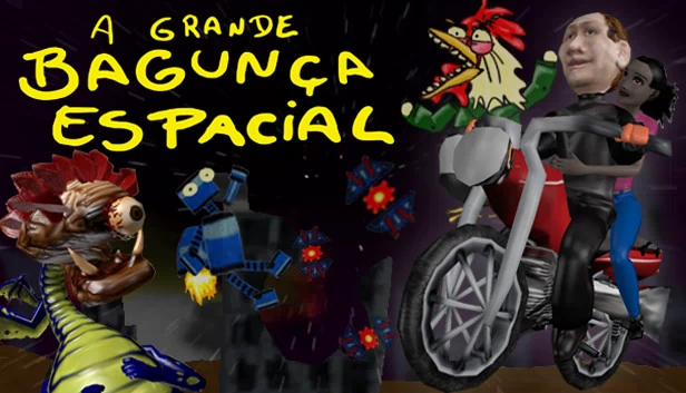 太空大混乱 - 太空大混乱（A grande bagunça espacial - The big space mess） 游戏封面