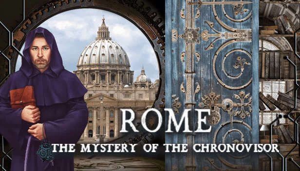 罗马:时间监视器之谜 - 隐藏物品(Rome: The Mystery of the Chronovisor - Hidden Objects) 游戏封面
