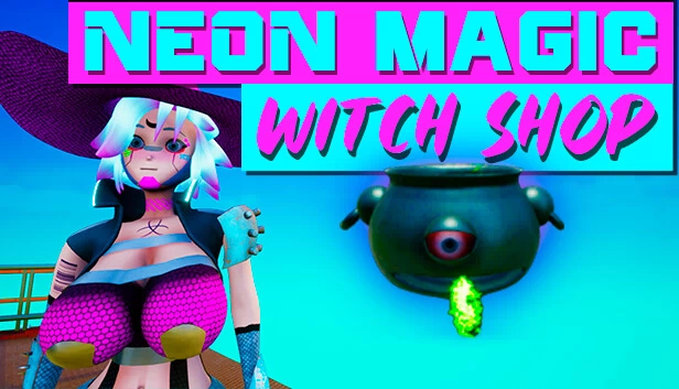 霓虹魔法：女巫商店（Neon Magic: Witch shop） 游戏封面