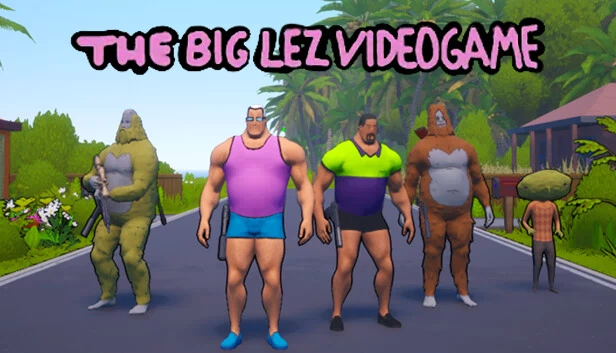 大莱兹电子游戏（The Big Lez Video Game） 游戏封面