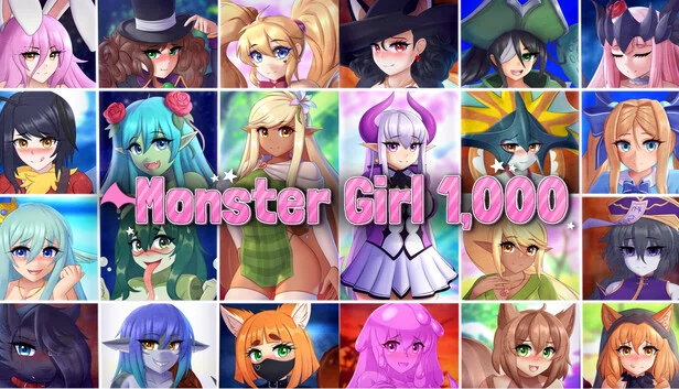魔物娘1000（Monster Girl 1,000） 游戏封面