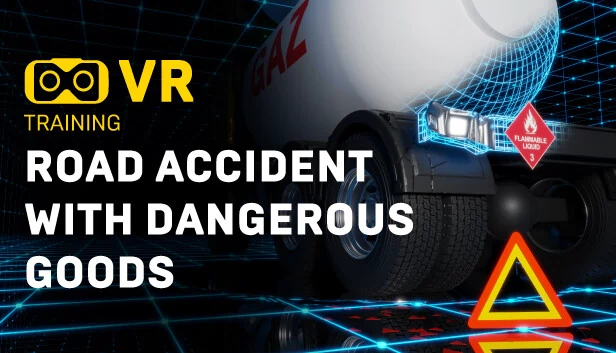 危险货物道路事故VR培训（Road Accident With Dangerous Goods VR Training） 游戏封面