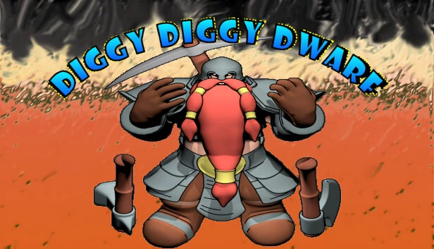Diggy Diggy Dwarf 游戏封面