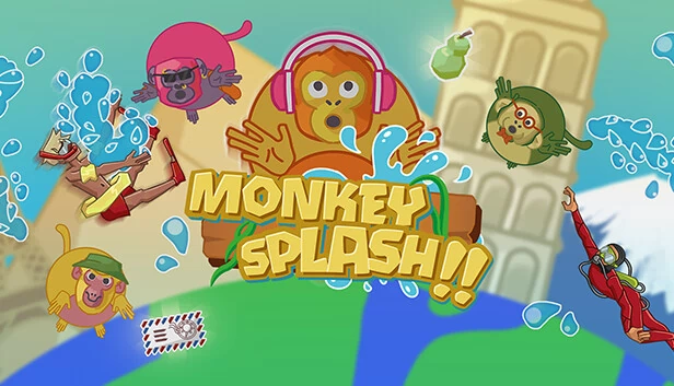 猴子飞溅!!(Monkey Splash!!) 游戏封面