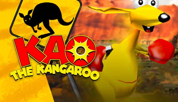 袋鼠凯奥（2000 再发行版）（Kao the Kangaroo (2000 re-release)） 游戏封面