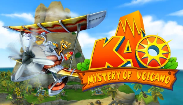 袋鼠小天王：火山之谜（2005年重制版）（Kao the Kangaroo: Mystery of the Volcano (2005 re-release)） 游戏封面