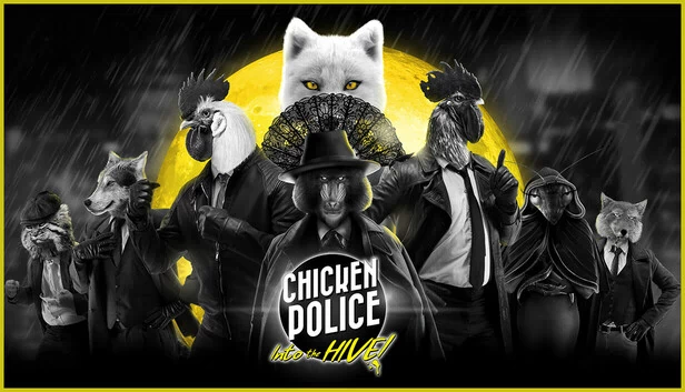 鸡侦探：进入蜂巢！（Chicken Police: Into the HIVE!） 游戏封面