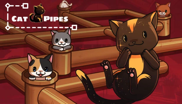 猫咪管道（Cat Pipes） 游戏封面