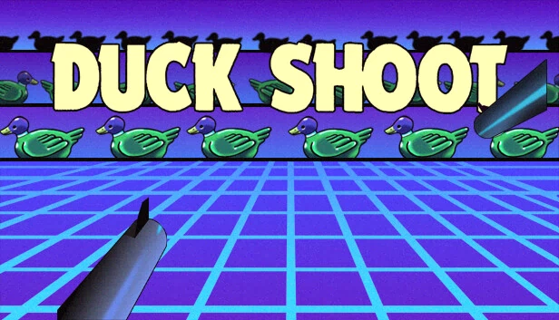 打鸭子 (C64/VIC-20)（Duck Shoot (C64/VIC-20)） 游戏封面