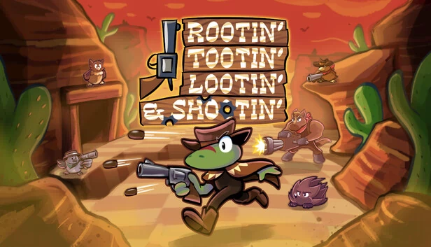 疯狂夺宝与射击（Rootin' Tootin' Lootin' & Shootin'） 游戏封面