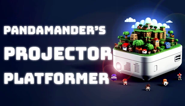 熊猫蝾螈的投影仪平台跳跃游戏（Pandamander's Projector Platformer） 游戏封面