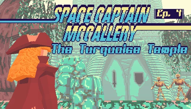 太空船长麦卡利 - 第4集：绿松石神庙（Space Captain McCallery - Episode 4: The Turquoise Temple） 游戏封面