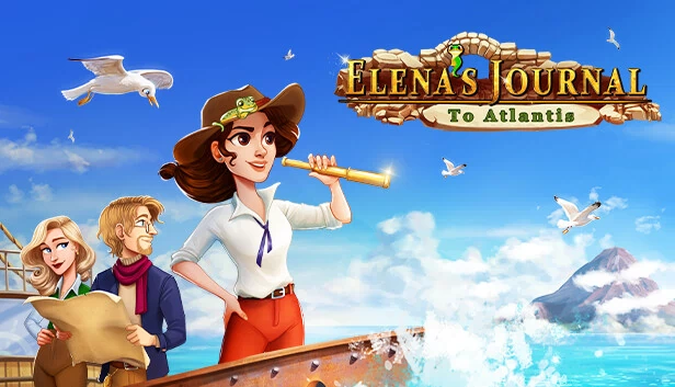 艾琳娜的日记:前往亚特兰蒂斯(Elena's Journal: To Atlantis) 游戏封面