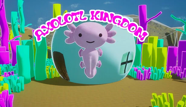 六角恐龙王国（Axolotl Kingdom） 游戏封面