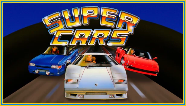 超级赛车 (Amiga/C64/CPC/Spectrum)（Super Cars (Amiga/C64/CPC/Spectrum)） 游戏封面