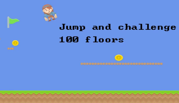 跳跃，挑战100层（Jump, challenge 100 floors） 游戏封面