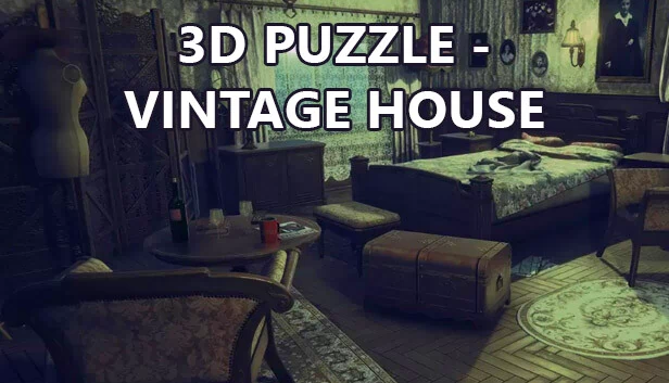 3D拼图 - 复古房屋（3D PUZZLE - Vintage House） 游戏封面