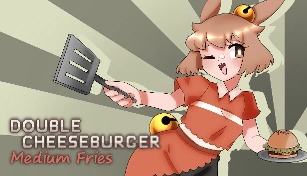 双层芝士汉堡，中份薯条（Double Cheeseburger, Medium Fries） 游戏封面