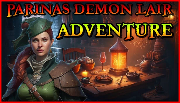 帕里娜的恶魔巢穴冒险（Parina's Demon Lair Adventure） 游戏封面
