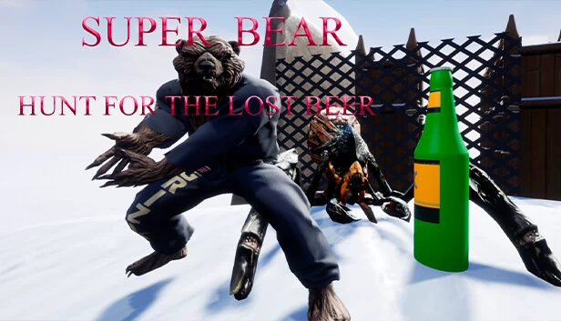 超级熊:寻找失落的啤酒(Super Bear: Hunt for the lost beer) 游戏封面