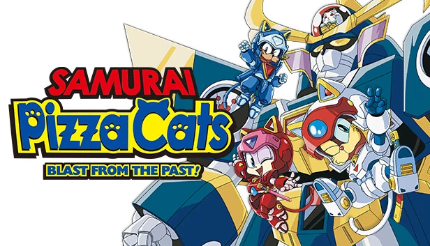 忍者猫：穿越时空（Samurai Pizza Cats: Blast from the Past!） 游戏封面