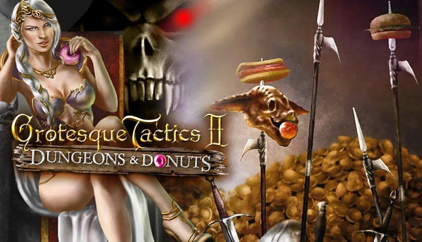 怪诞战术2-地牢和甜甜圈（Grotesque Tactics 2 – Dungeons and Donuts） 游戏封面