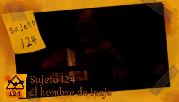 Subject 124: The Man in the Suit(Sujeto 124: El hombre de traje) 游戏封面
