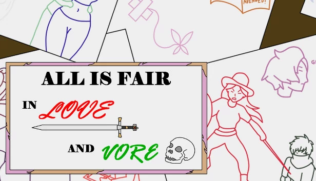 爱情与吞噬皆公平：塔沃里恩合集（All is Fair in Love and Vore: The Tavorion Collection） 游戏封面