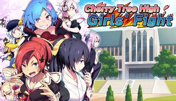 樱桃树高中女孩的战斗（Cherry Tree High Girls' Fight） 游戏封面