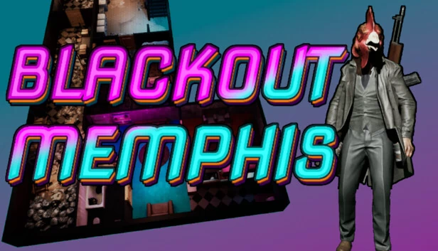 黑屏孟菲斯（Blackout Memphis） 游戏封面