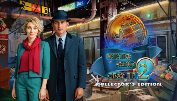 侦探社：灰色领带2 - 收藏家版（Detective Agency Gray Tie 2 - Collector's Edition） 游戏封面