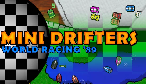 迷你漂移者：世界赛车 '89（Mini Drifters: World Racing '89） 游戏封面