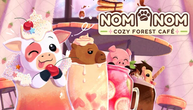 Nom Nom：温馨森林咖啡馆（Nom Nom: Cozy Forest Café） 游戏封面