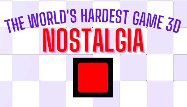 世界上最难的游戏 3D 怀旧版（The World's Hardest Game 3D Nostalgia） 游戏封面