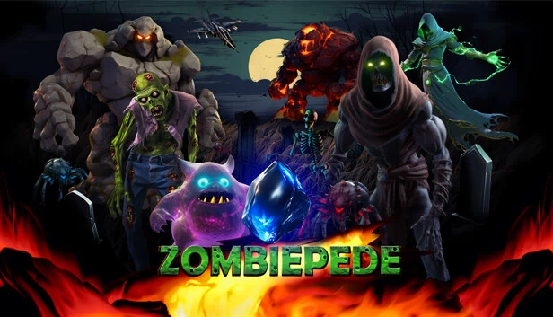 僵尸蜈蚣（Zombiepede） 游戏封面